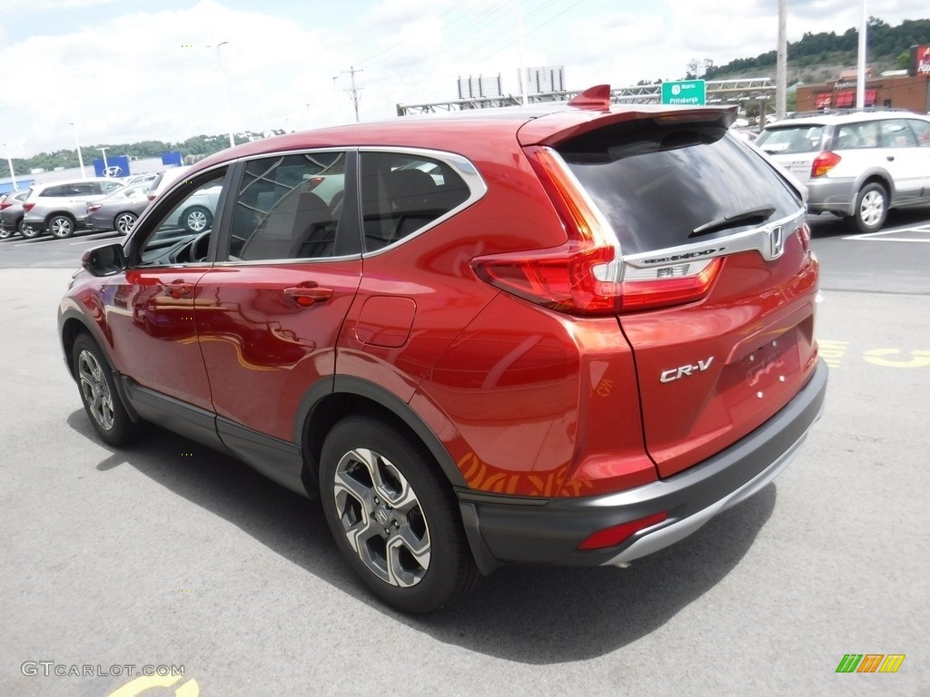 2018 CR-V EX AWD - Molten Lava Pearl / Ivory photo #7