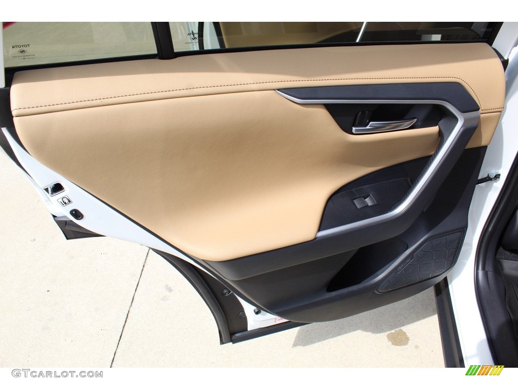 2019 RAV4 Limited - Blizzard White Pearl / Nutmeg photo #24