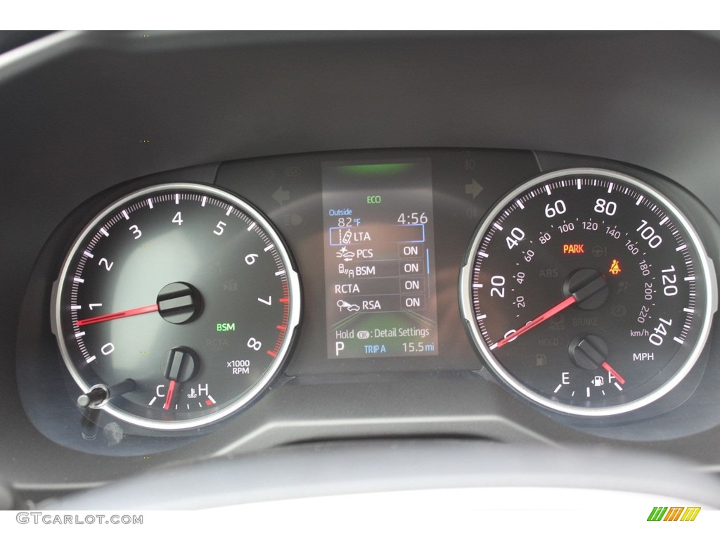 2019 RAV4 XLE - Silver Sky Metallic / Light Gray photo #14