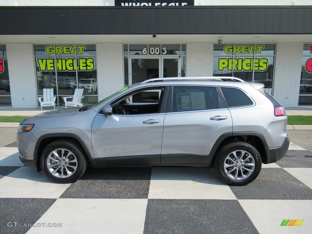 2019 Cherokee Latitude Plus - Billet Silver Metallic / Black photo #1