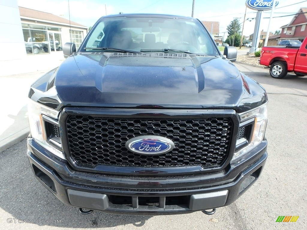 2019 F150 STX SuperCab 4x4 - Agate Black / Black photo #2