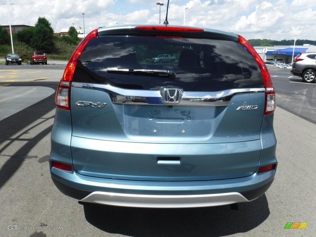 2016 CR-V EX AWD - Mountain Air Metallic / Beige photo #9