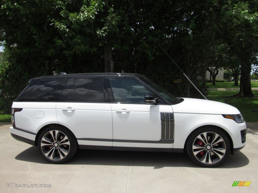 2019 Range Rover SVAutobiography Dynamic - Fuji White / Ebony/Vintage Tan photo #3