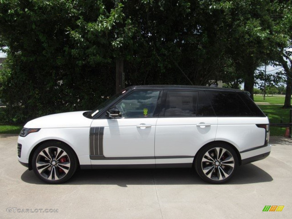 2019 Range Rover SVAutobiography Dynamic - Fuji White / Ebony/Vintage Tan photo #8