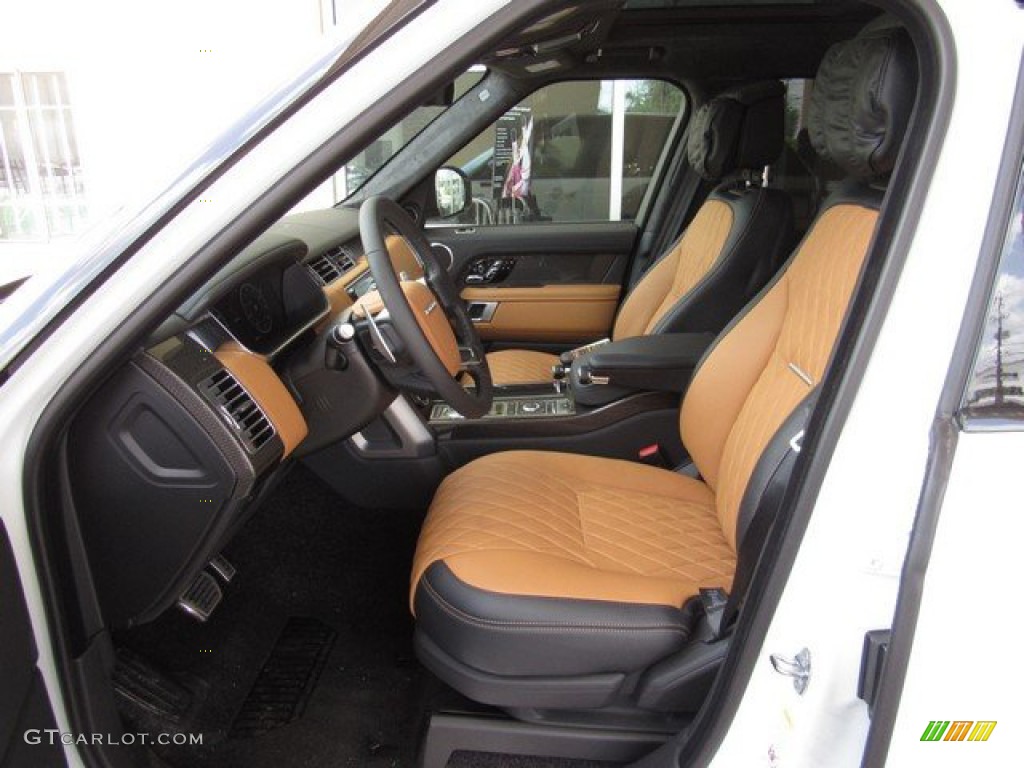 Ebony/Vintage Tan Interior 2019 Land Rover Range Rover SVAutobiography Dynamic Photo #134148853