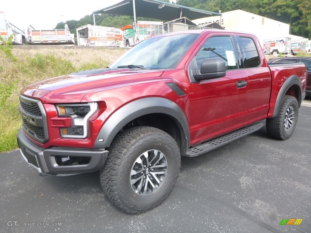 Ruby Red 2019 Ford F150 SVT Raptor SuperCab 4x4 Exterior Photo #134150419