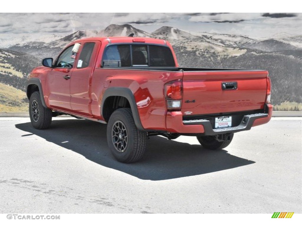 2019 Tacoma SR Access Cab 4x4 - Barcelona Red Metallic / Cement Gray photo #3