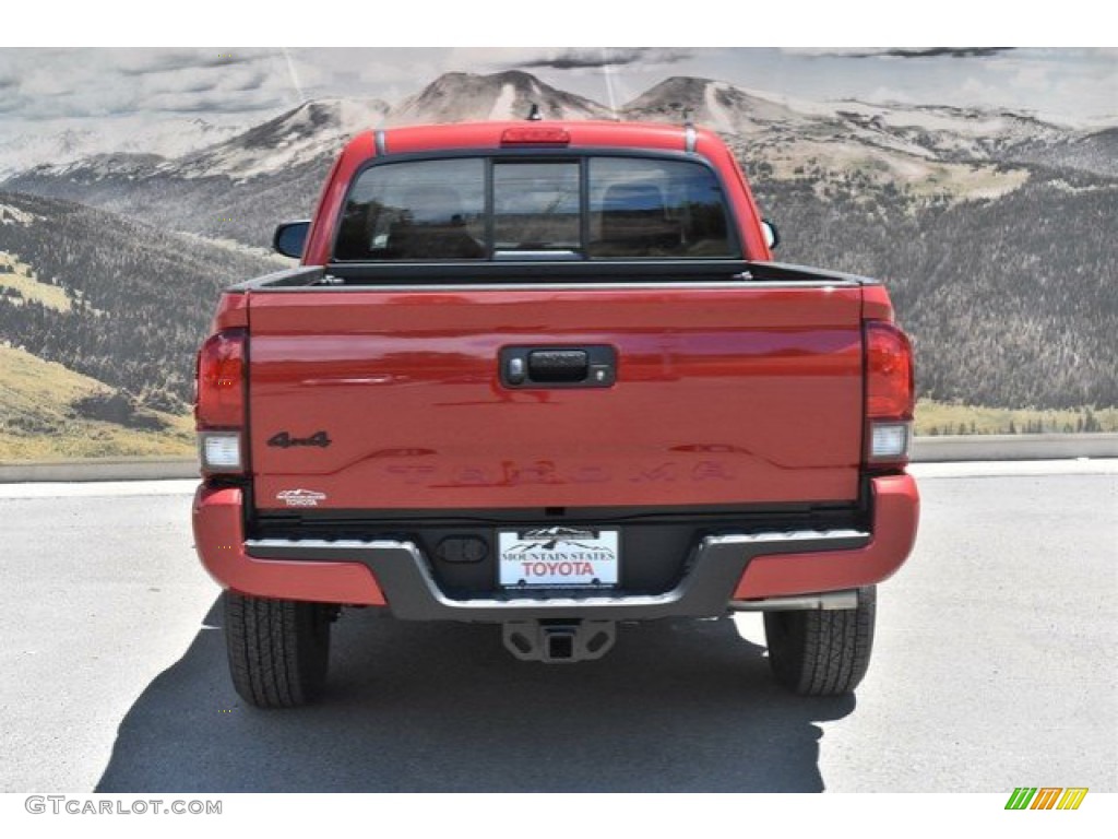 2019 Tacoma SR Access Cab 4x4 - Barcelona Red Metallic / Cement Gray photo #4