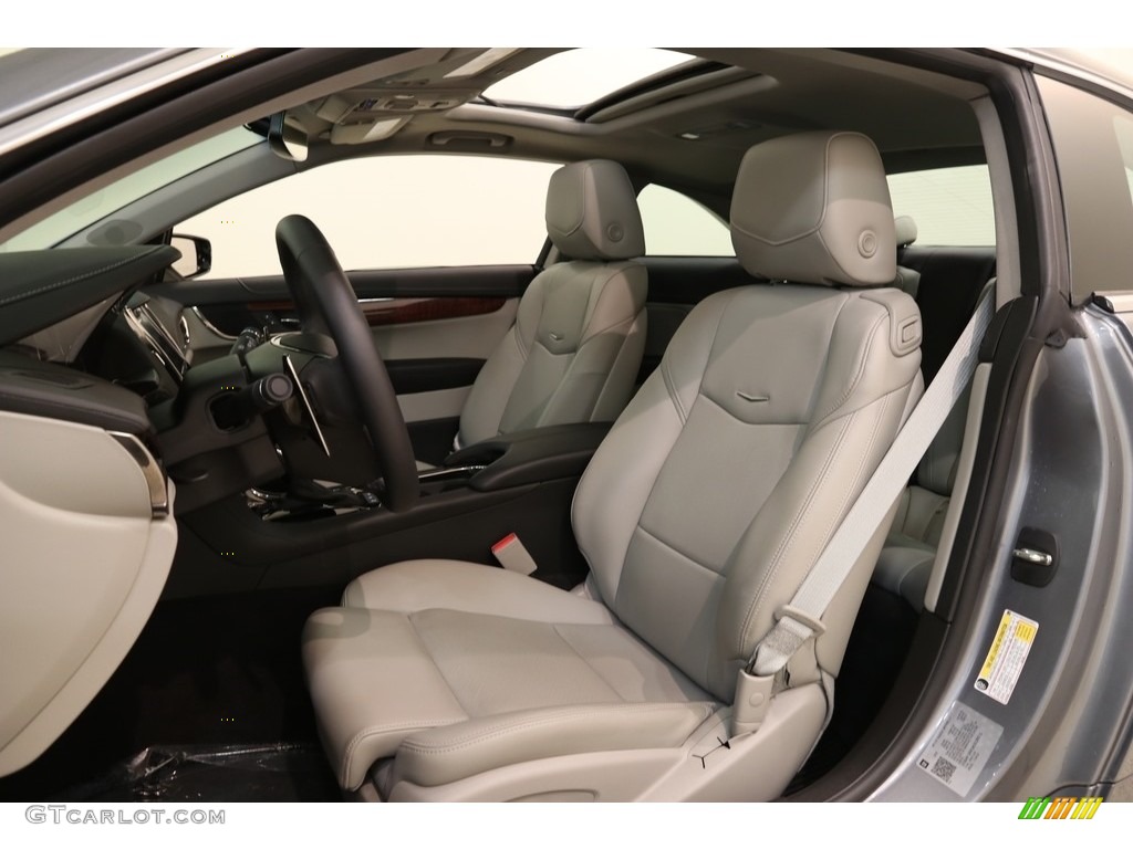 Light Platinum Interior 2019 Cadillac ATS Luxury AWD Photo #134152681