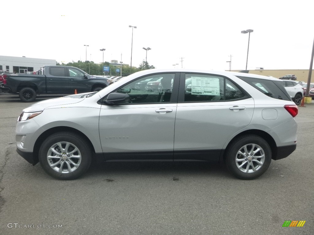 Silver Ice Metallic 2020 Chevrolet Equinox LS AWD Exterior Photo #134153233