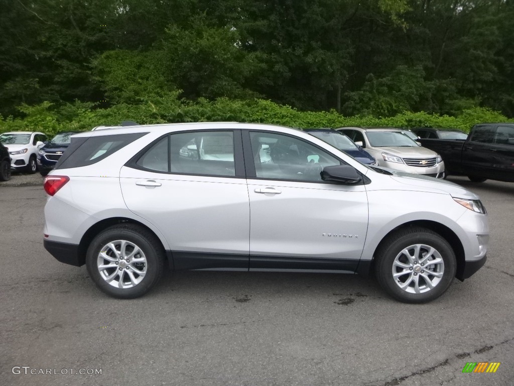 Silver Ice Metallic 2020 Chevrolet Equinox LS AWD Exterior Photo #134153299