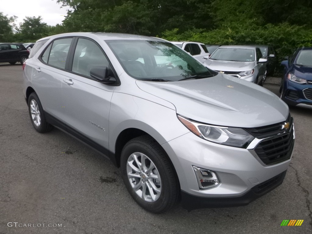 Silver Ice Metallic 2020 Chevrolet Equinox LS AWD Exterior Photo #134153327