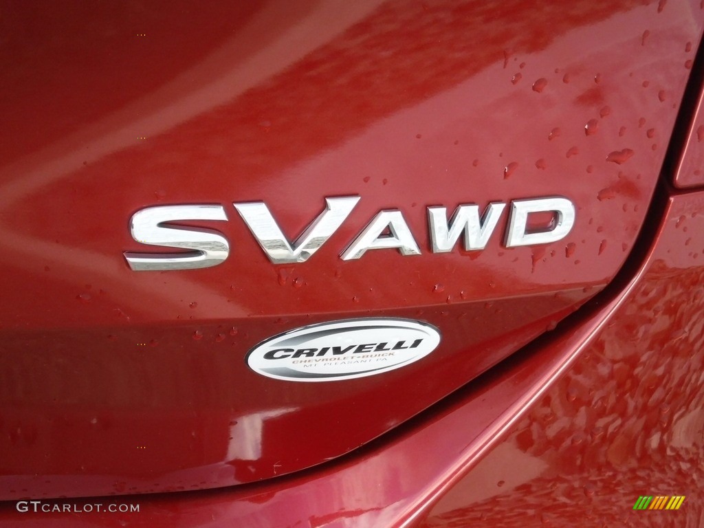 2015 Rogue SV AWD - Cayenne Red / Charcoal photo #9