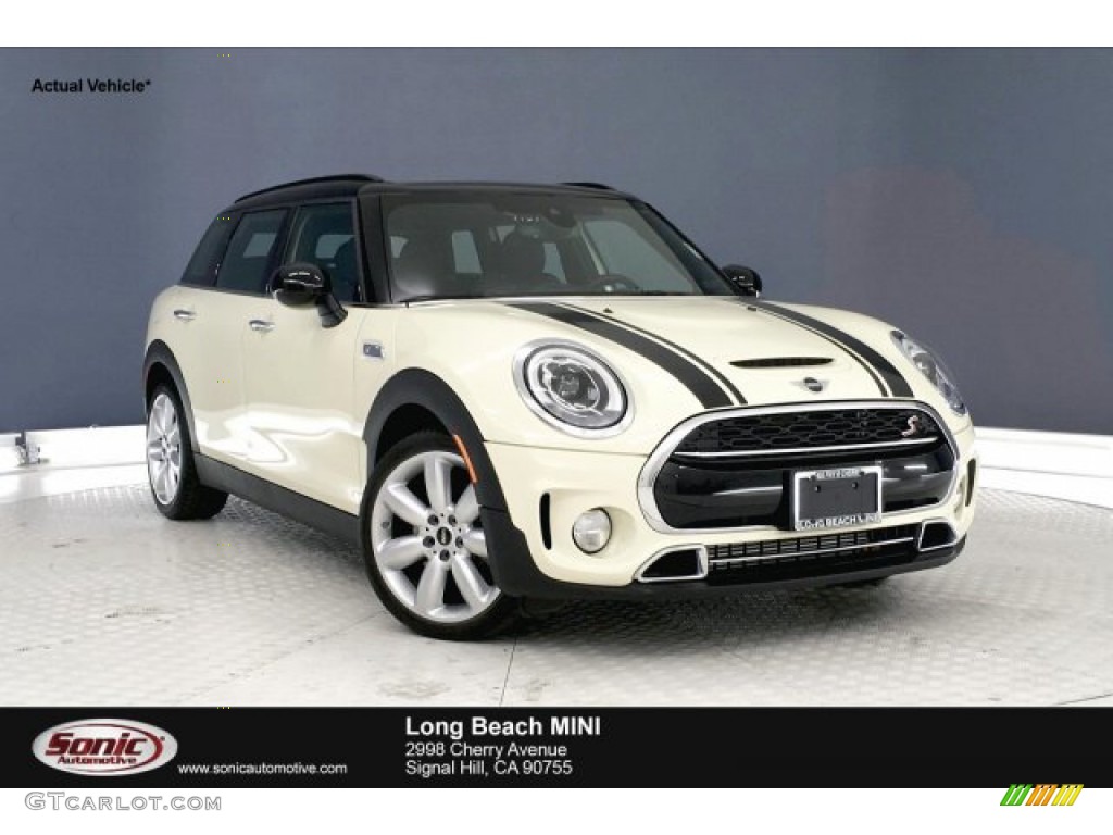 2019 Clubman Cooper S - Pepper White / Carbon Black photo #1