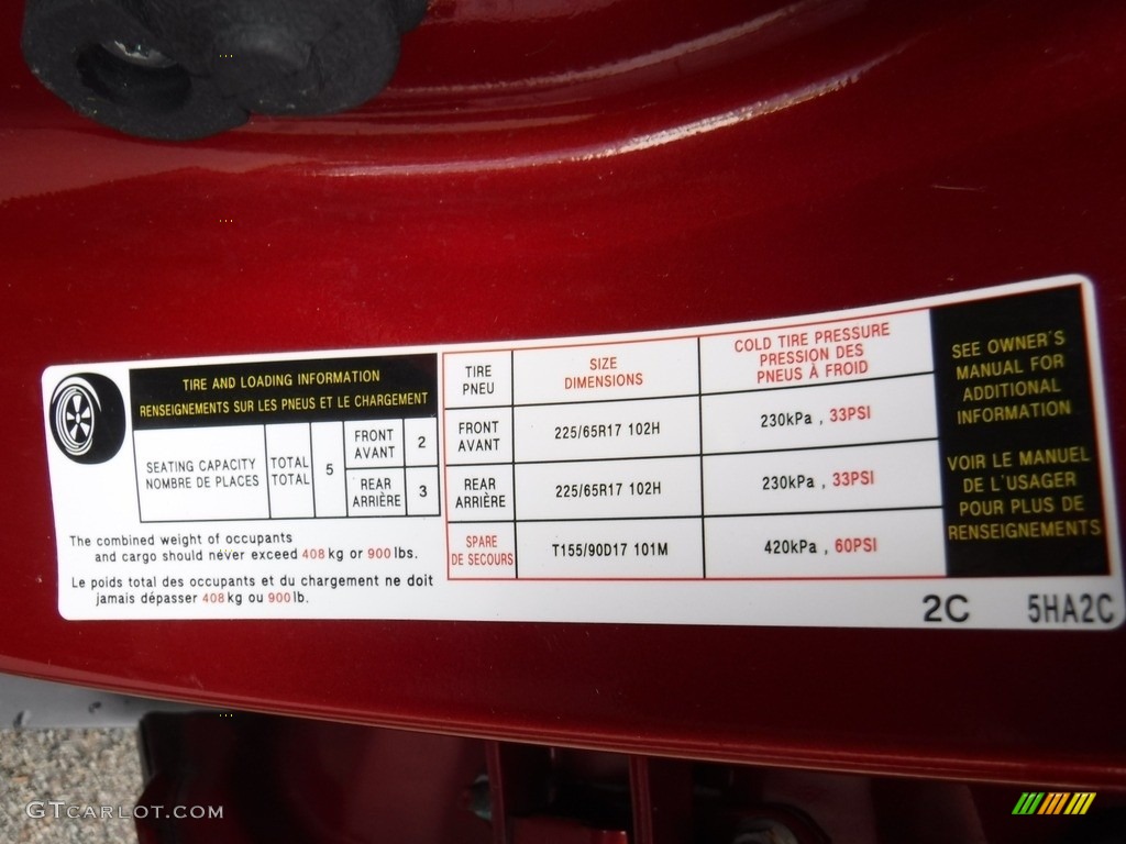 2015 Rogue SV AWD - Cayenne Red / Charcoal photo #34