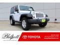 2012 Bright White Jeep Wrangler Sport 4x4  photo #1