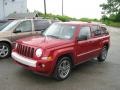 2008 Red Crystal Pearl Jeep Patriot Limited  photo #2