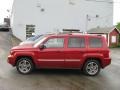 2008 Red Crystal Pearl Jeep Patriot Limited  photo #3