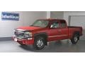 2003 Fire Red GMC Sierra 1500 SLT Extended Cab 4x4  photo #1