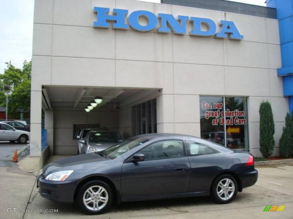 2006 Accord LX Coupe - Graphite Pearl / Gray photo #1