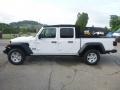 2020 Bright White Jeep Gladiator Sport 4x4  photo #2