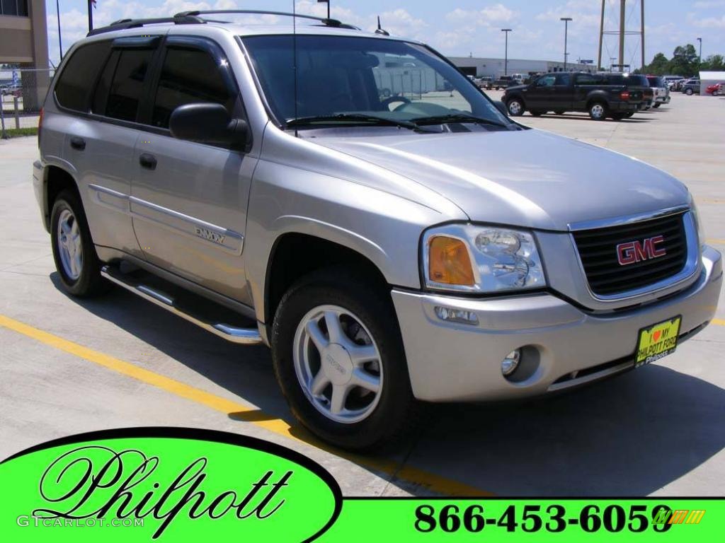 Liquid Silver Metallic GMC Envoy