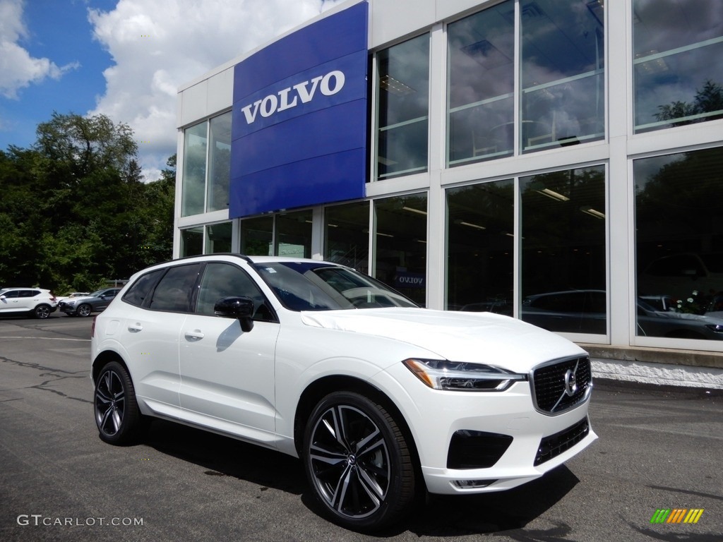 Crystal White Metallic 2020 Volvo XC60 T6 AWD Exterior Photo #134160905