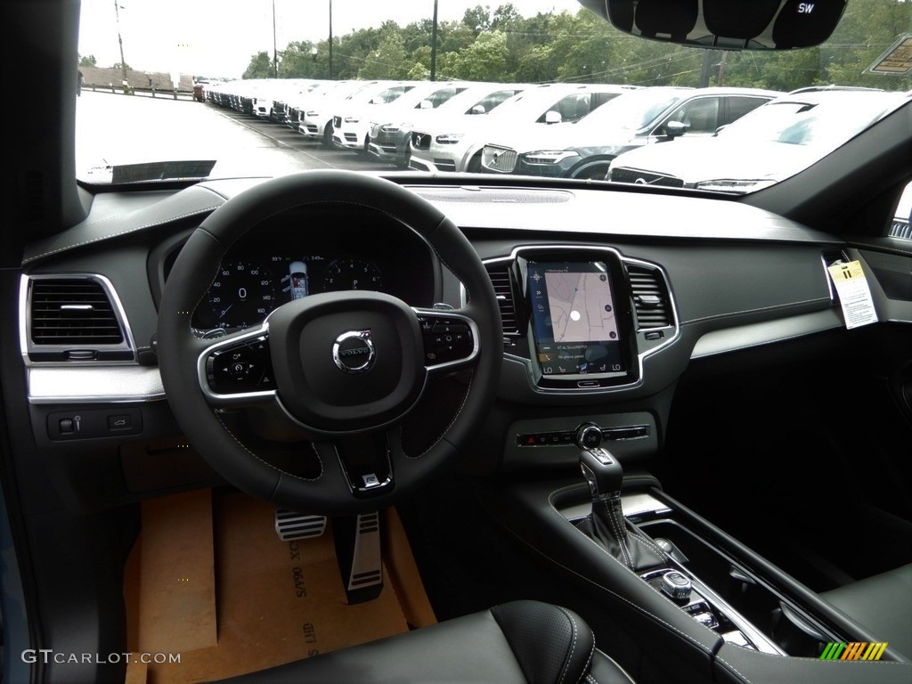 2020 Volvo XC90 T6 AWD R Design Charcoal Dashboard Photo #134161488