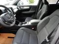 Charcoal Front Seat Photo for 2020 Volvo XC40 #134162580