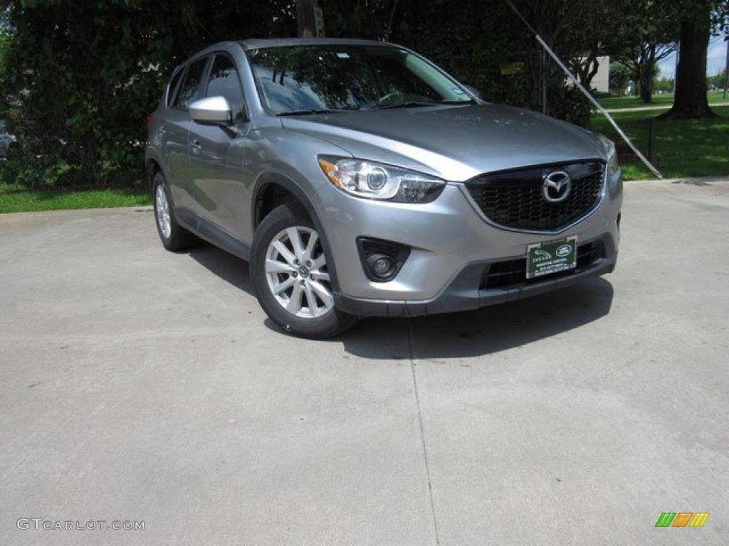 2013 CX-5 Touring - Liquid Silver / Black photo #1