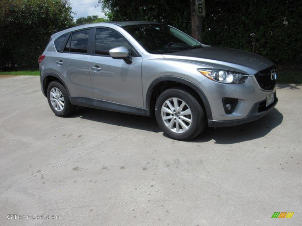 2013 CX-5 Touring - Liquid Silver / Black photo #10