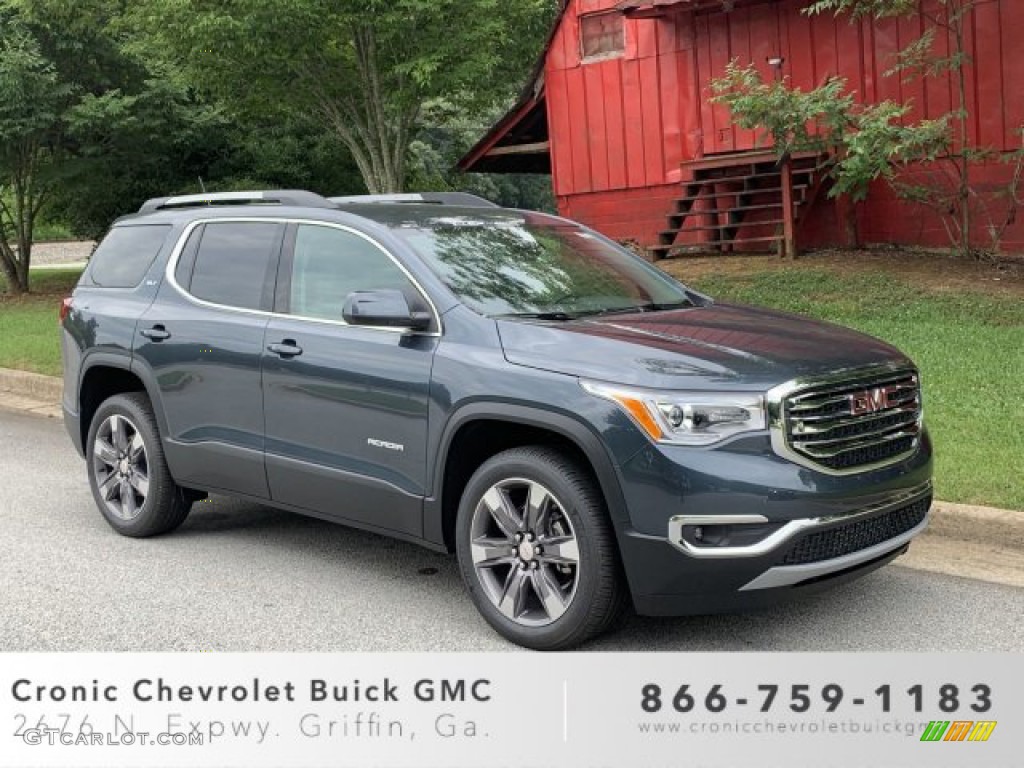 2019 Acadia SLT - Dark Sky Metallic / Cocoa/Light Ash Gray photo #1