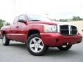 2007 Inferno Red Crystal Pearl Dodge Dakota SXT Club Cab  photo #1