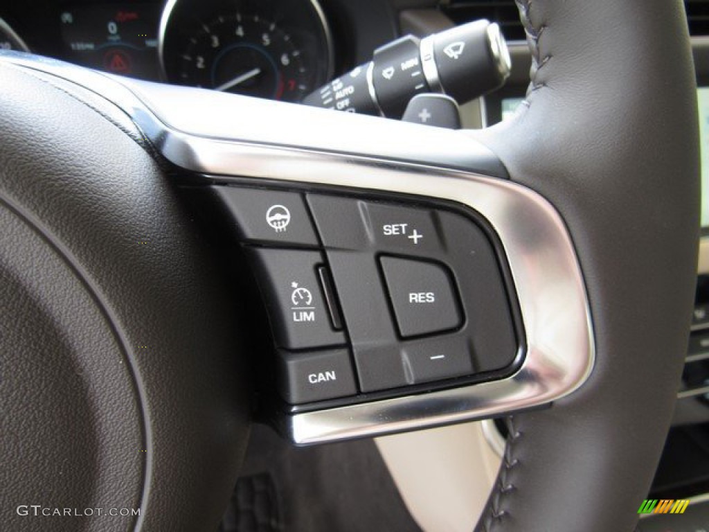 2020 Jaguar XF Prestige Latte Steering Wheel Photo #134164296