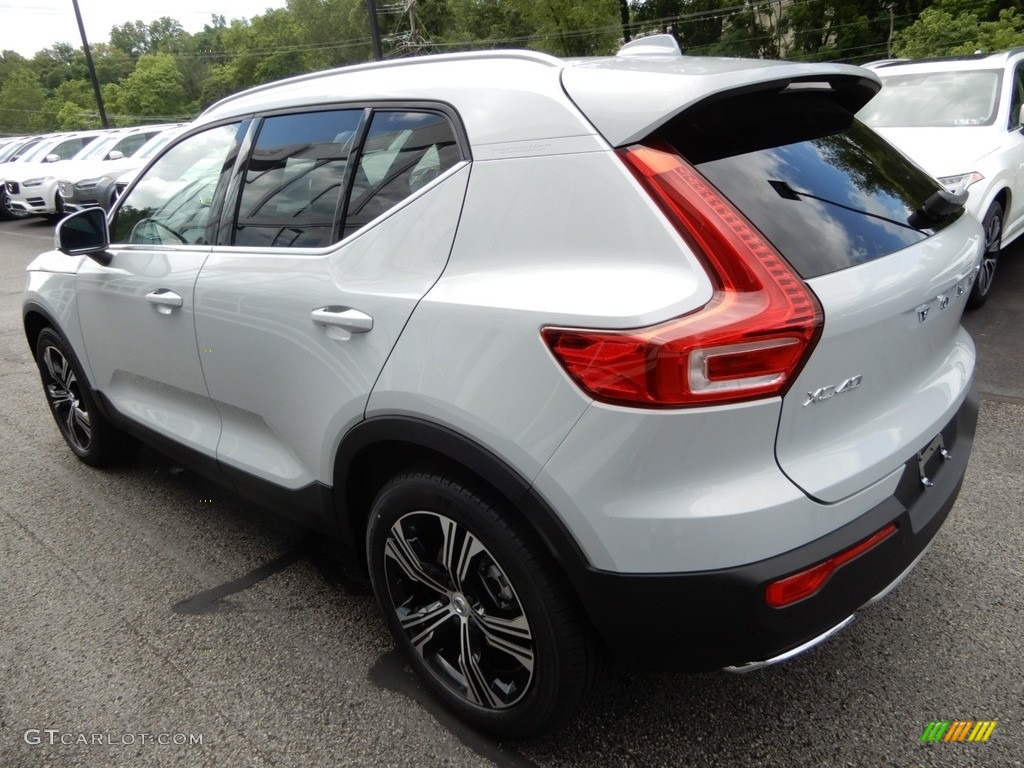 2020 XC40 T5 Inscription AWD - Glacier Silver Metallic / Charcoal photo #4