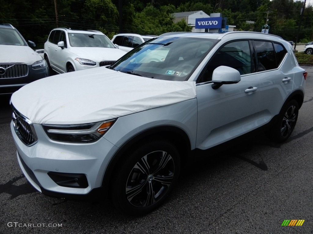2020 XC40 T5 Inscription AWD - Glacier Silver Metallic / Charcoal photo #5