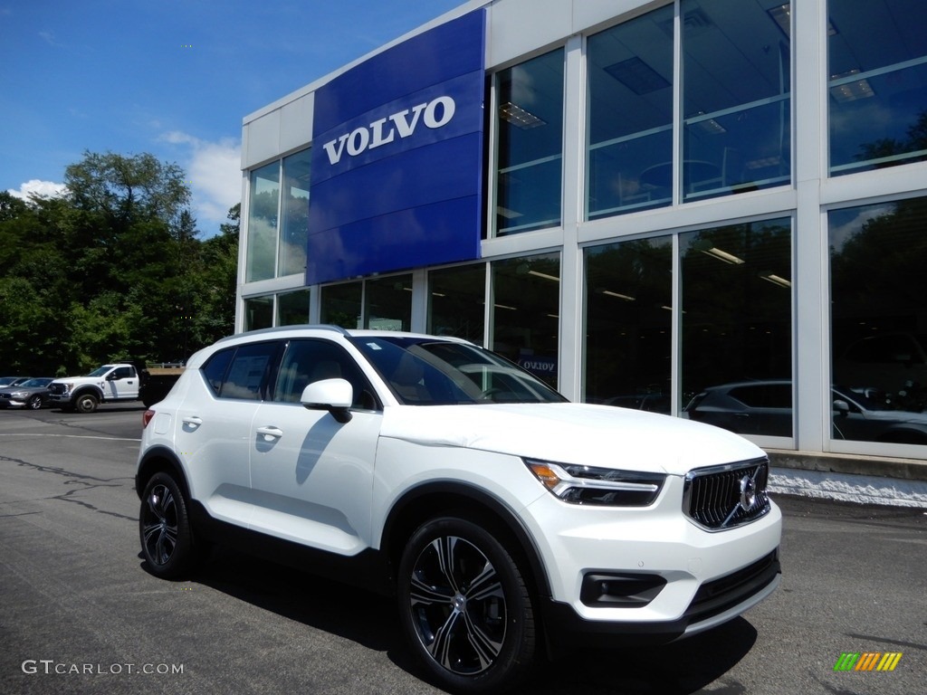 Crystal White Metallic 2020 Volvo XC40 T5 Inscription AWD Exterior Photo #134164722