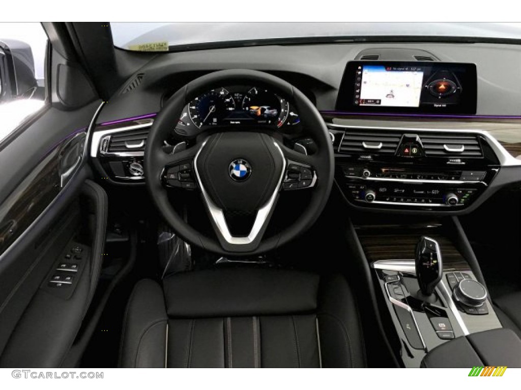 2019 5 Series 530i Sedan - Bluestone Metallic / Black photo #4