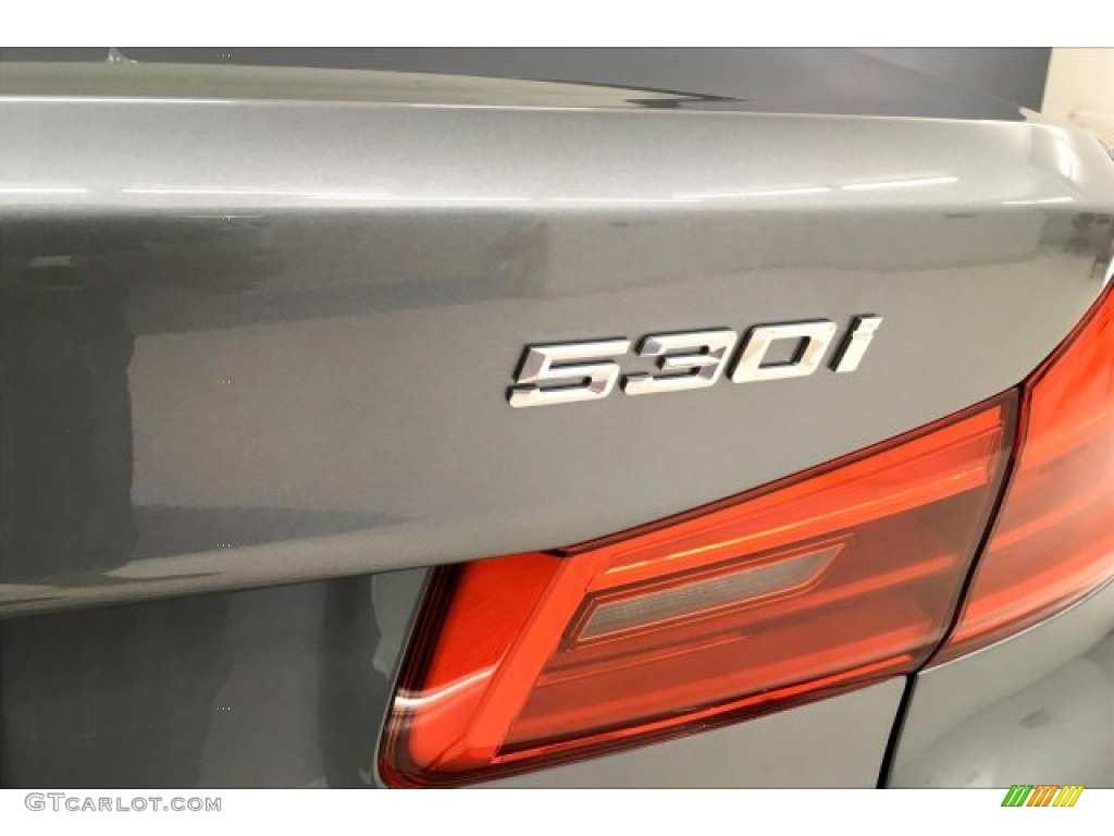 2019 5 Series 530i Sedan - Bluestone Metallic / Black photo #7