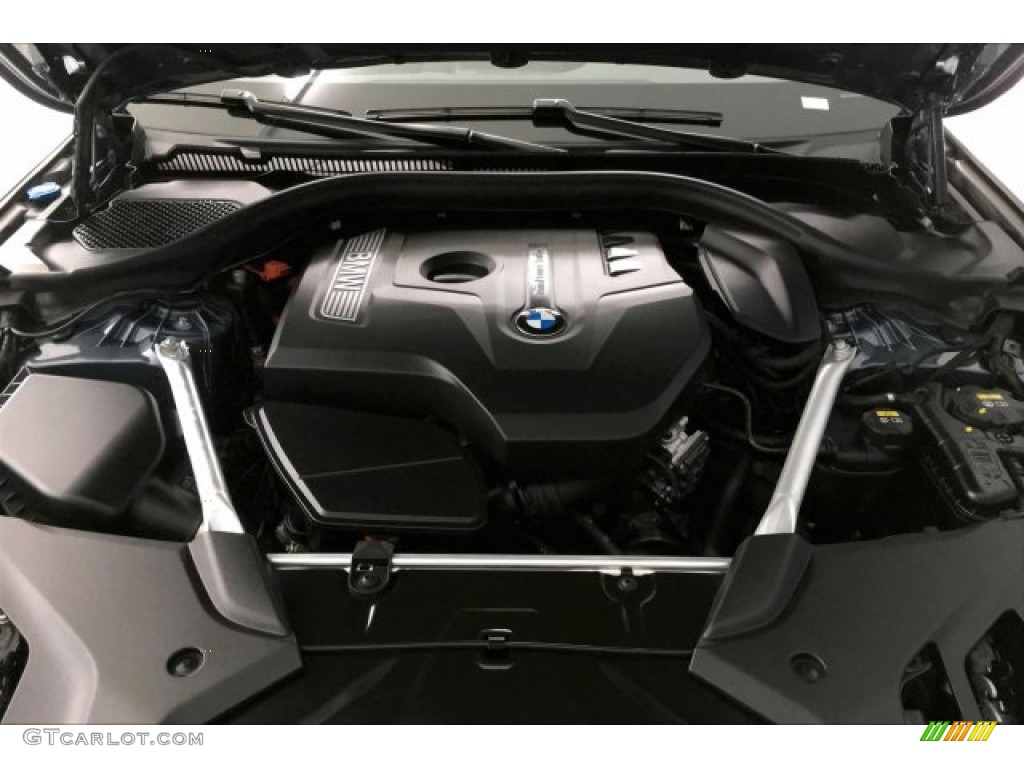 2019 5 Series 530i Sedan - Bluestone Metallic / Black photo #9