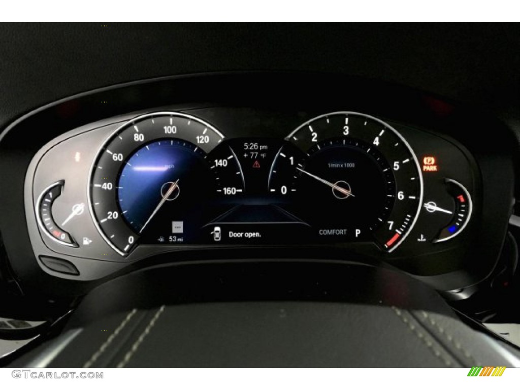2019 5 Series 530i Sedan - Bluestone Metallic / Black photo #16