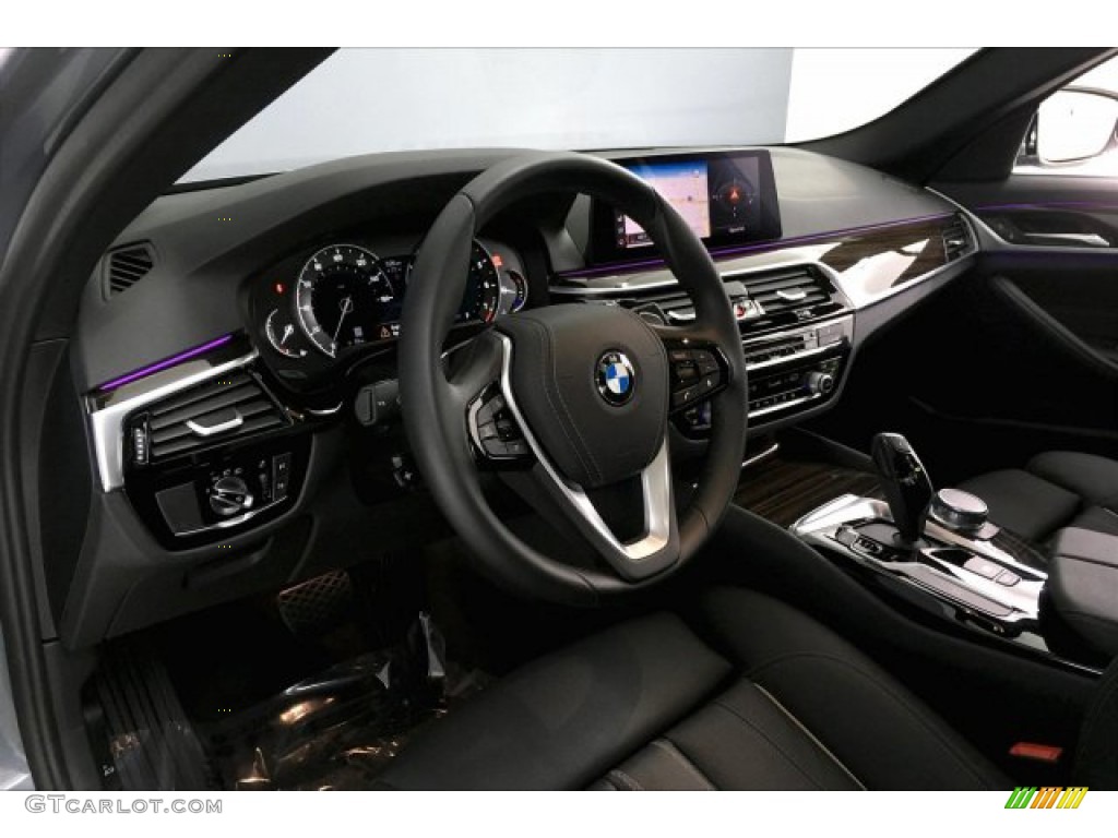 2019 5 Series 530i Sedan - Bluestone Metallic / Black photo #17