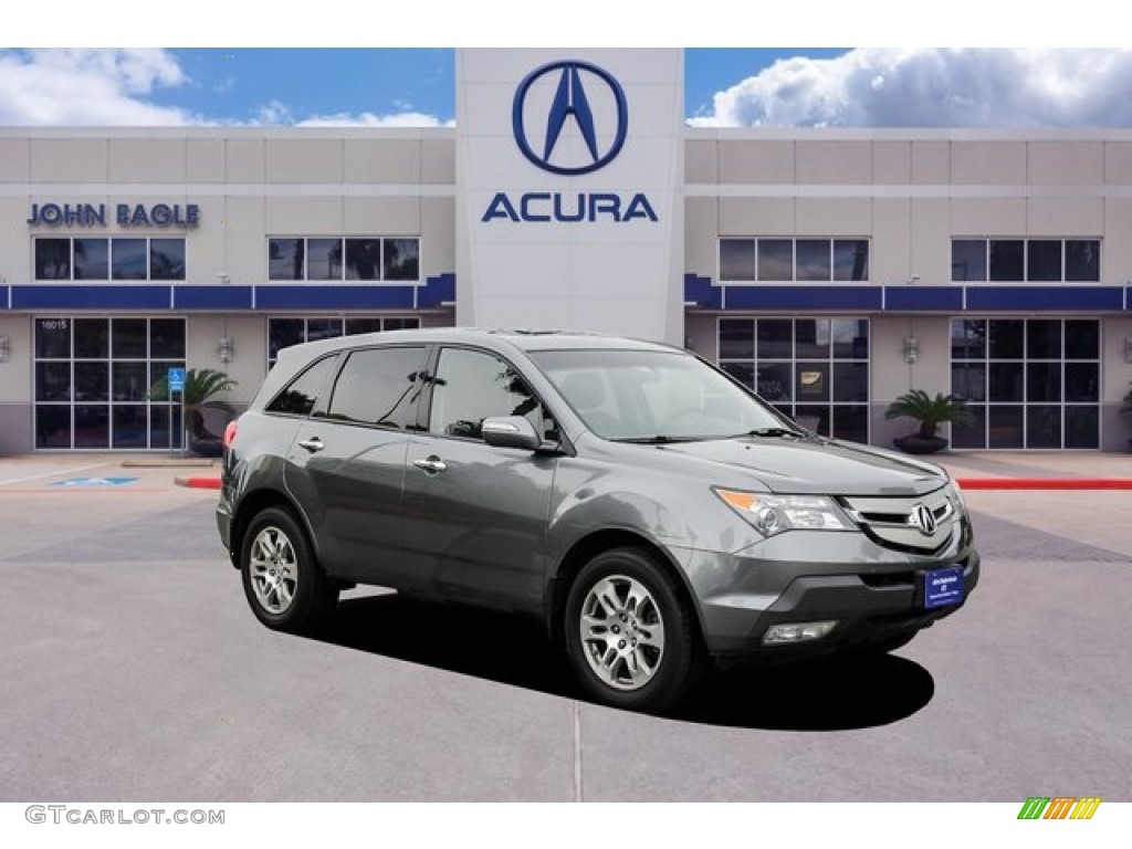 2009 MDX Technology - Sterling Gray Metallic / Ebony photo #1