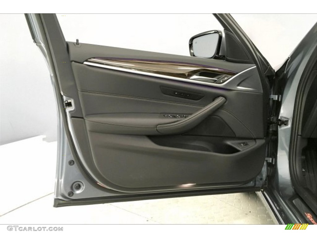 2019 5 Series 530i Sedan - Bluestone Metallic / Black photo #21
