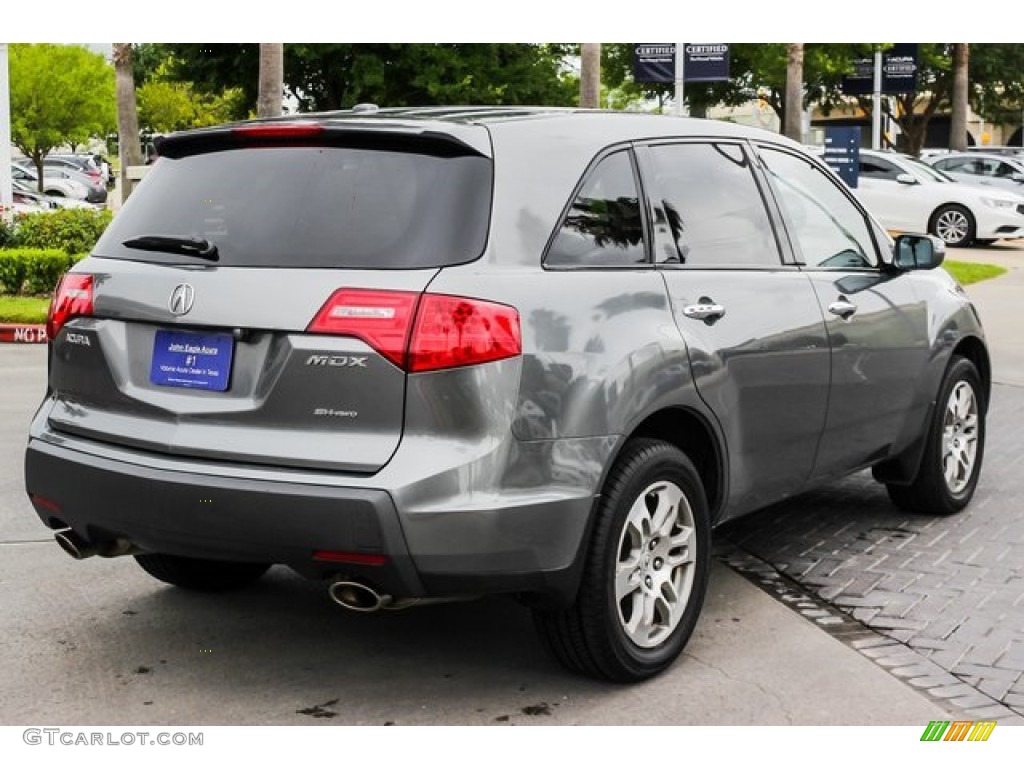 2009 MDX Technology - Sterling Gray Metallic / Ebony photo #7