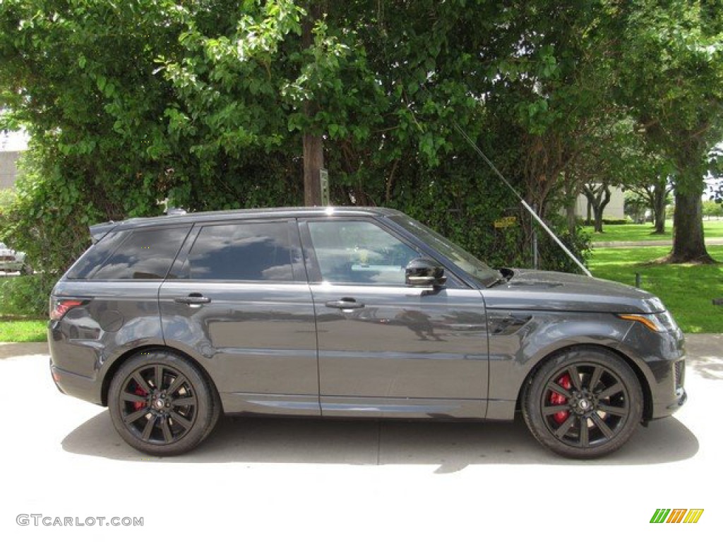 2019 Range Rover Sport HST - Carpathian Grey Metallic / Ebony/Ebony photo #6