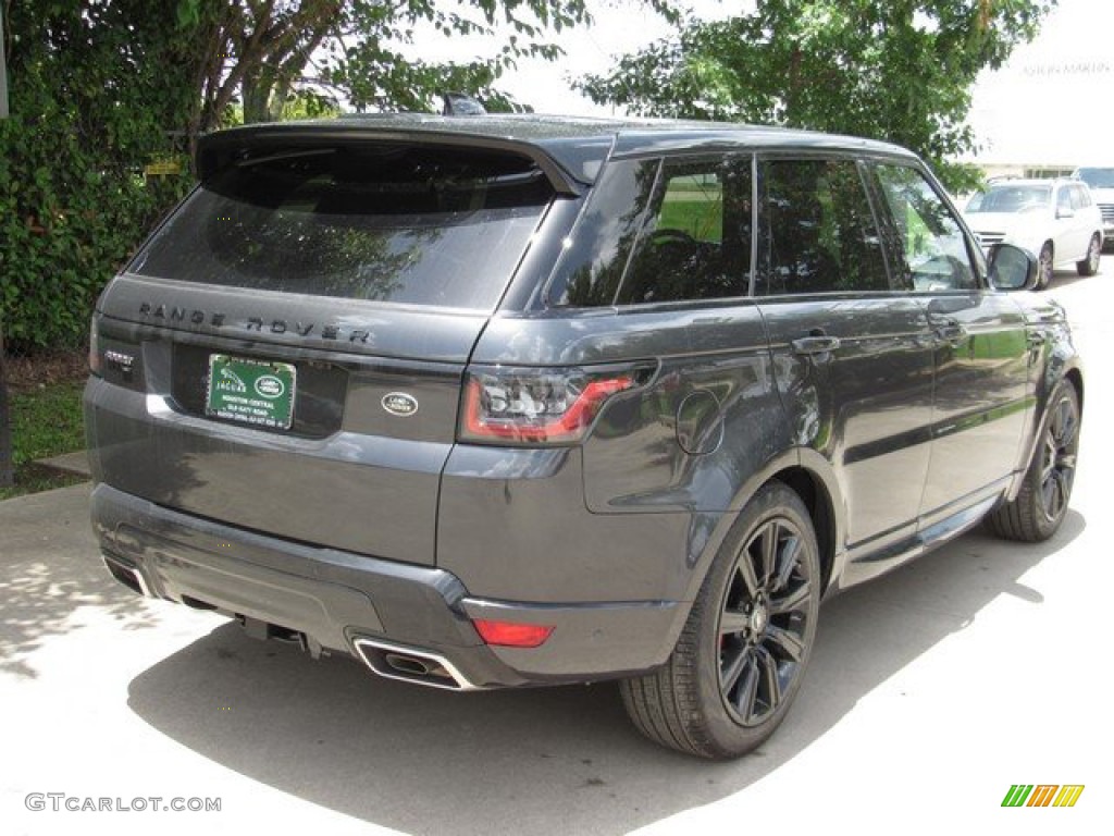 2019 Range Rover Sport HST - Carpathian Grey Metallic / Ebony/Ebony photo #7