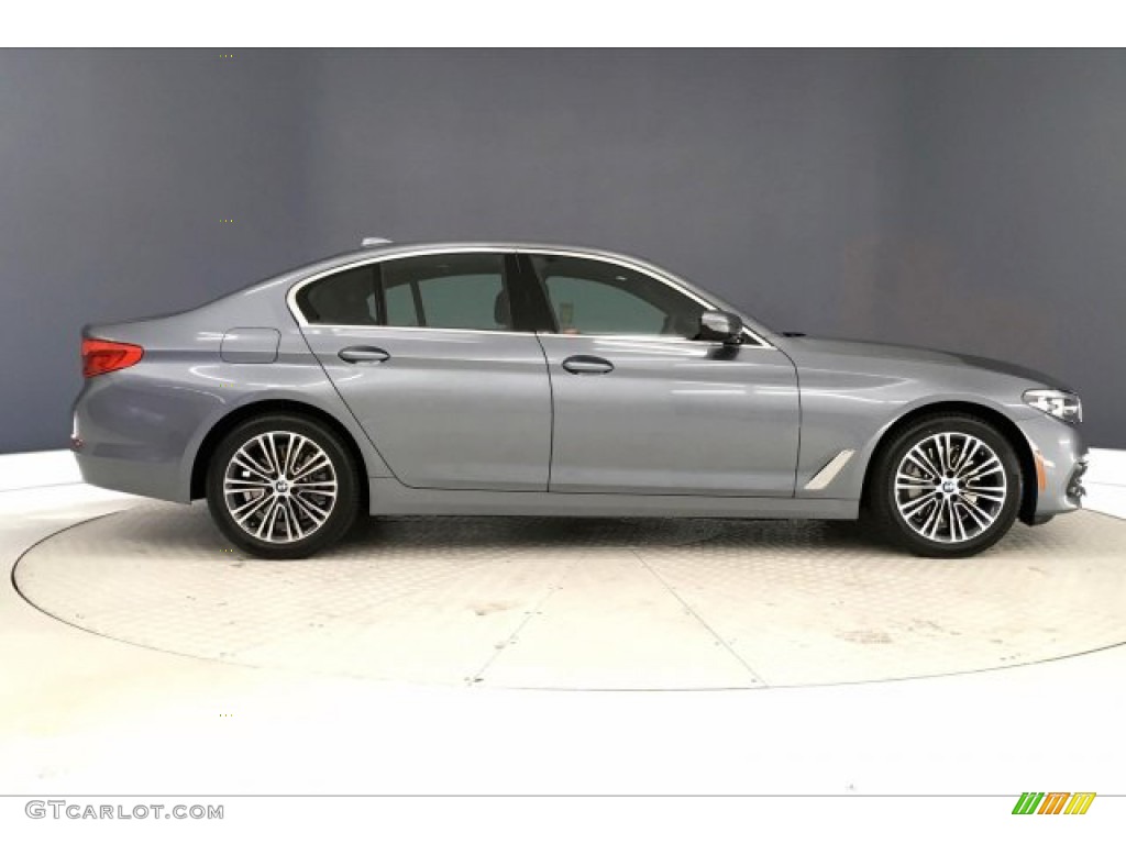 2019 5 Series 530i Sedan - Bluestone Metallic / Black photo #31