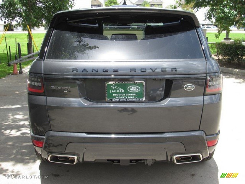 2019 Range Rover Sport HST - Carpathian Grey Metallic / Ebony/Ebony photo #8