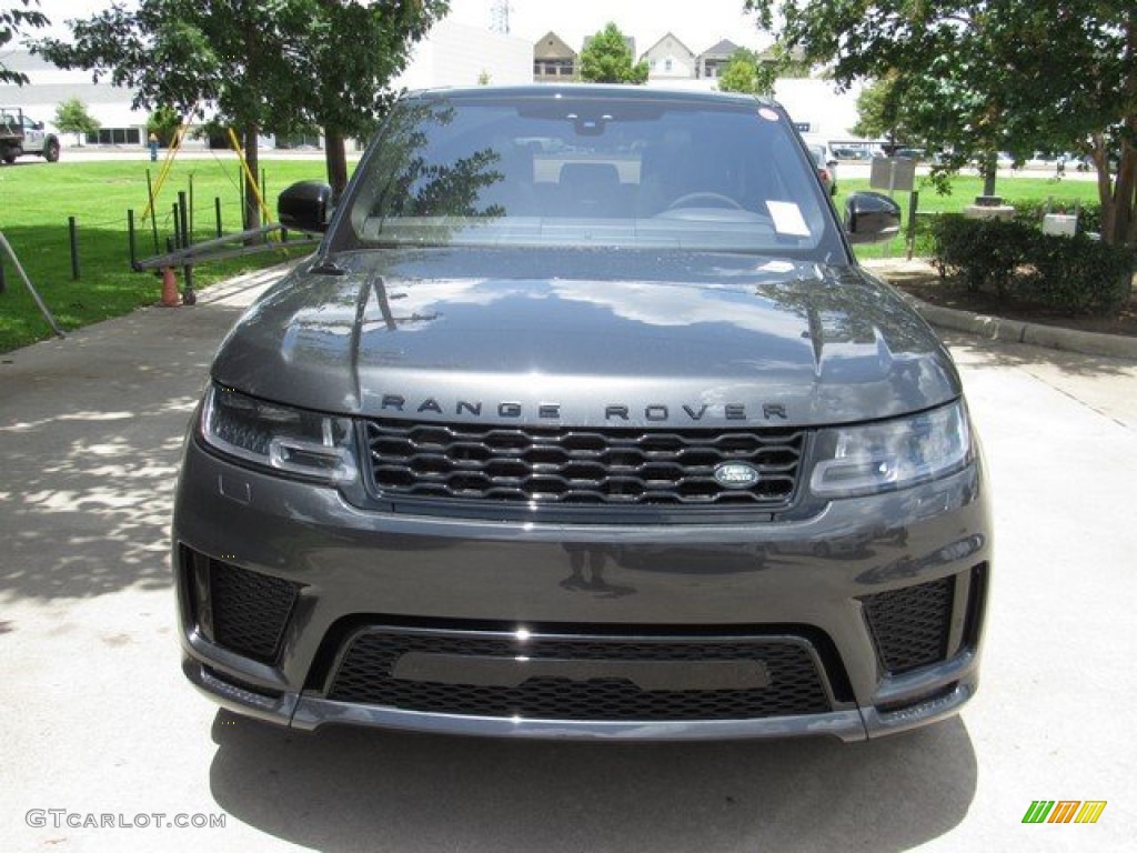 2019 Range Rover Sport HST - Carpathian Grey Metallic / Ebony/Ebony photo #9